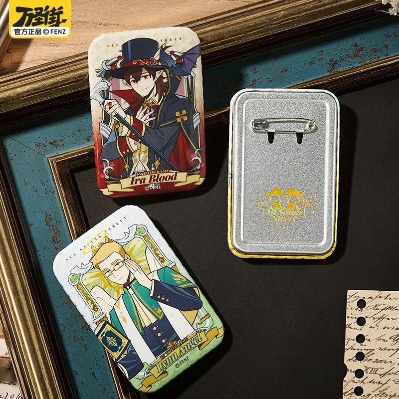 万圣街【框景之内系列】马口铁徽章/透卡/亚克力挂件