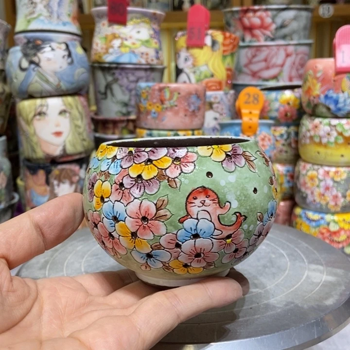 景德镇艺术手绘作品