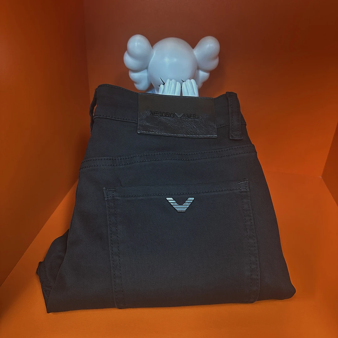 弹力夏季免烫薄款男黑色牛仔裤男长裤子小直筒修身男裤轻奢欧品