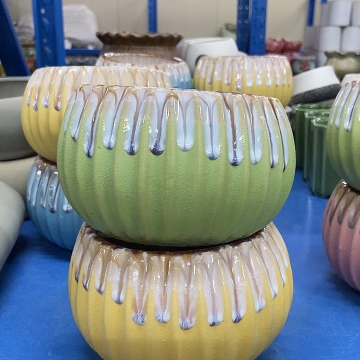 花盆单场满9.9发货12×9绿黄