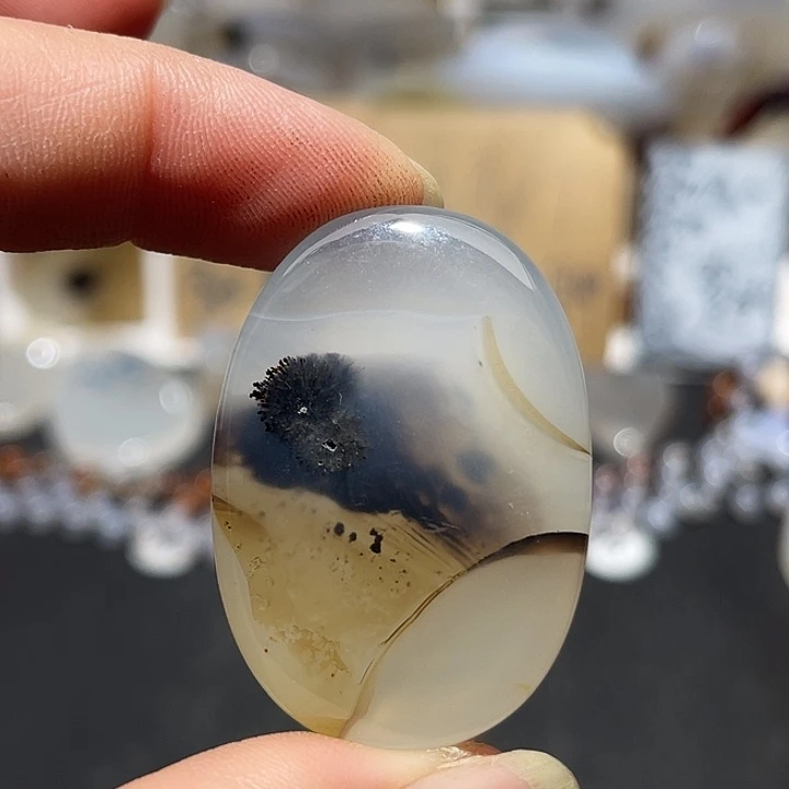 玛瑙/玉髓未镶嵌吊坠(不含链)