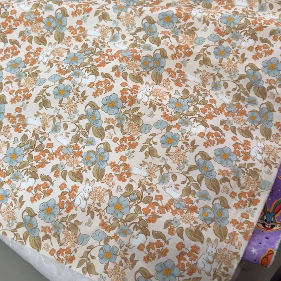 棉一米价纯棉格子帆布1.5宽果子b