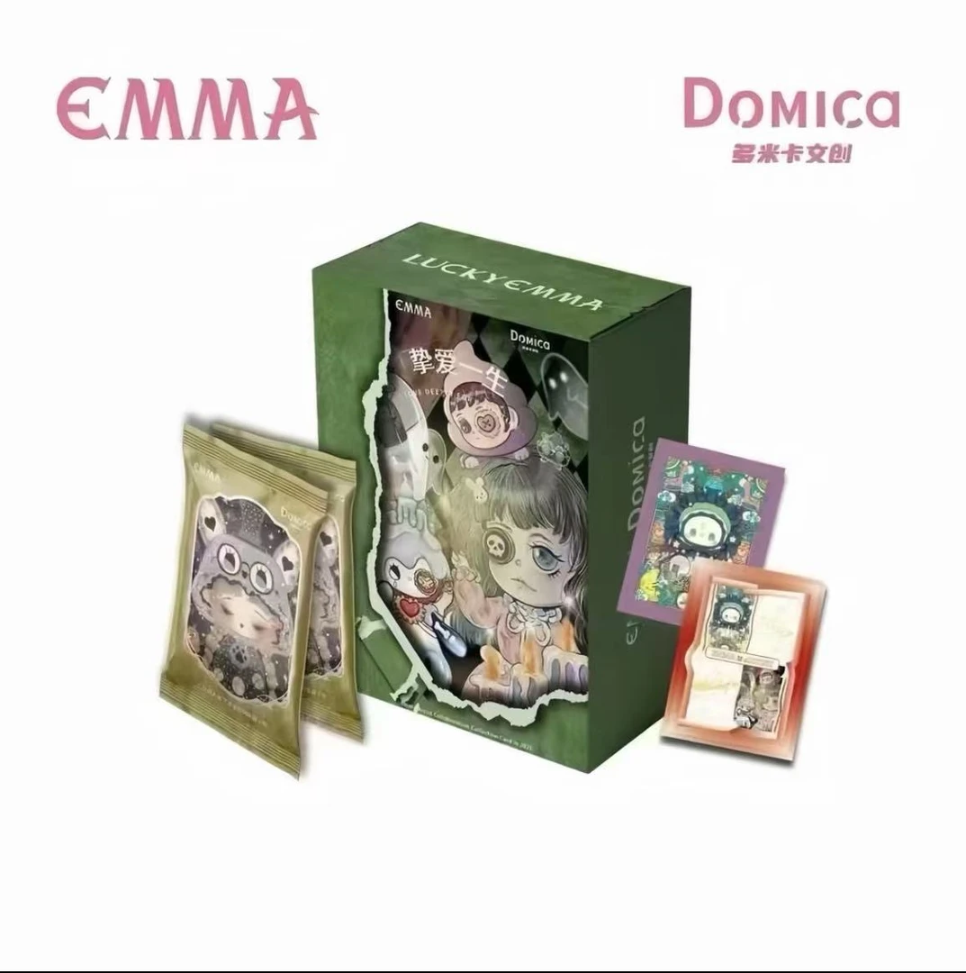 【叠叠】Domica&Emma联名《挚爱一生》收藏卡牌（代拆盲盒）粥粥