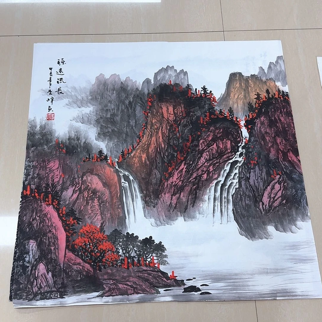 国画国画作品集一个
