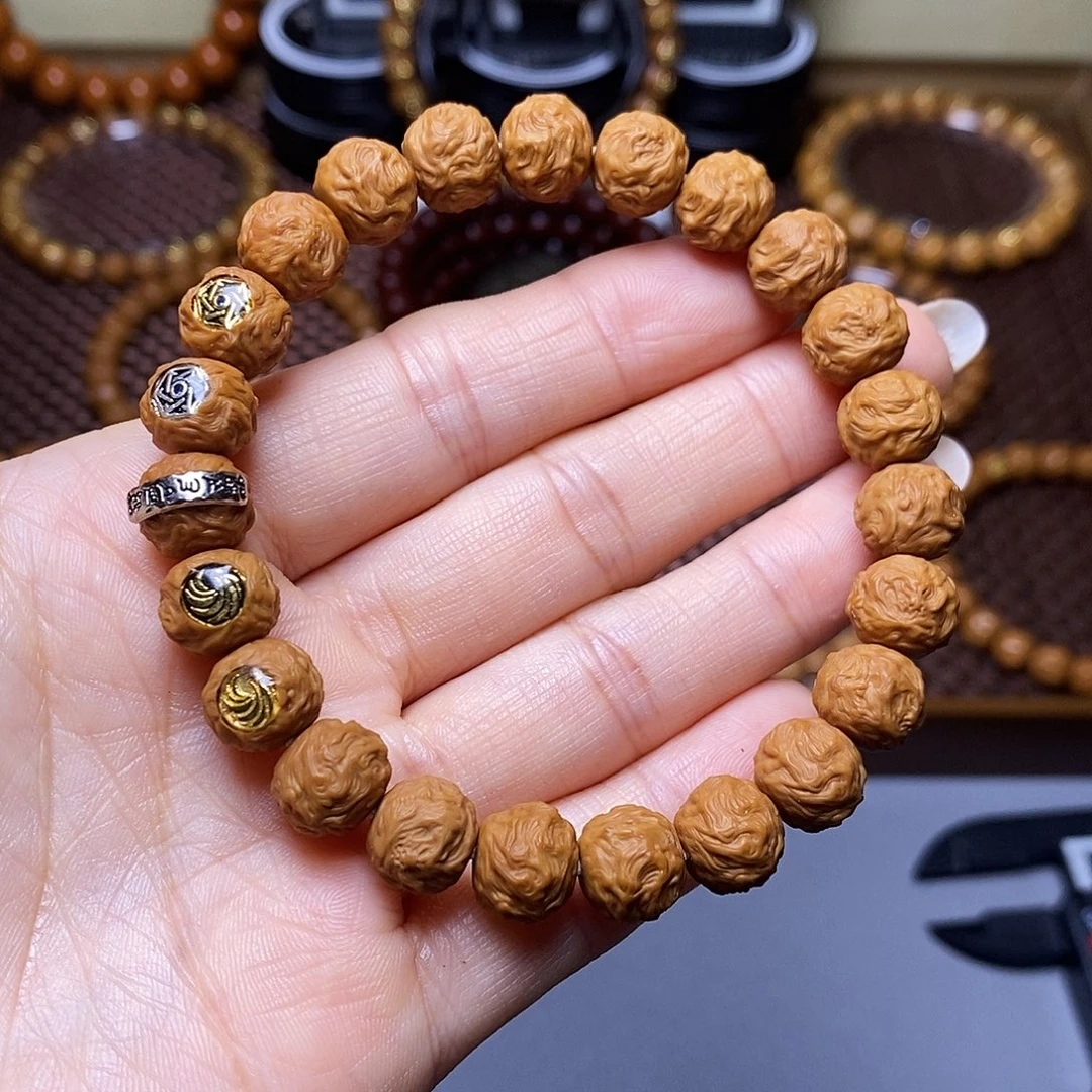 手串猴头核桃五标游龙戏凤全品