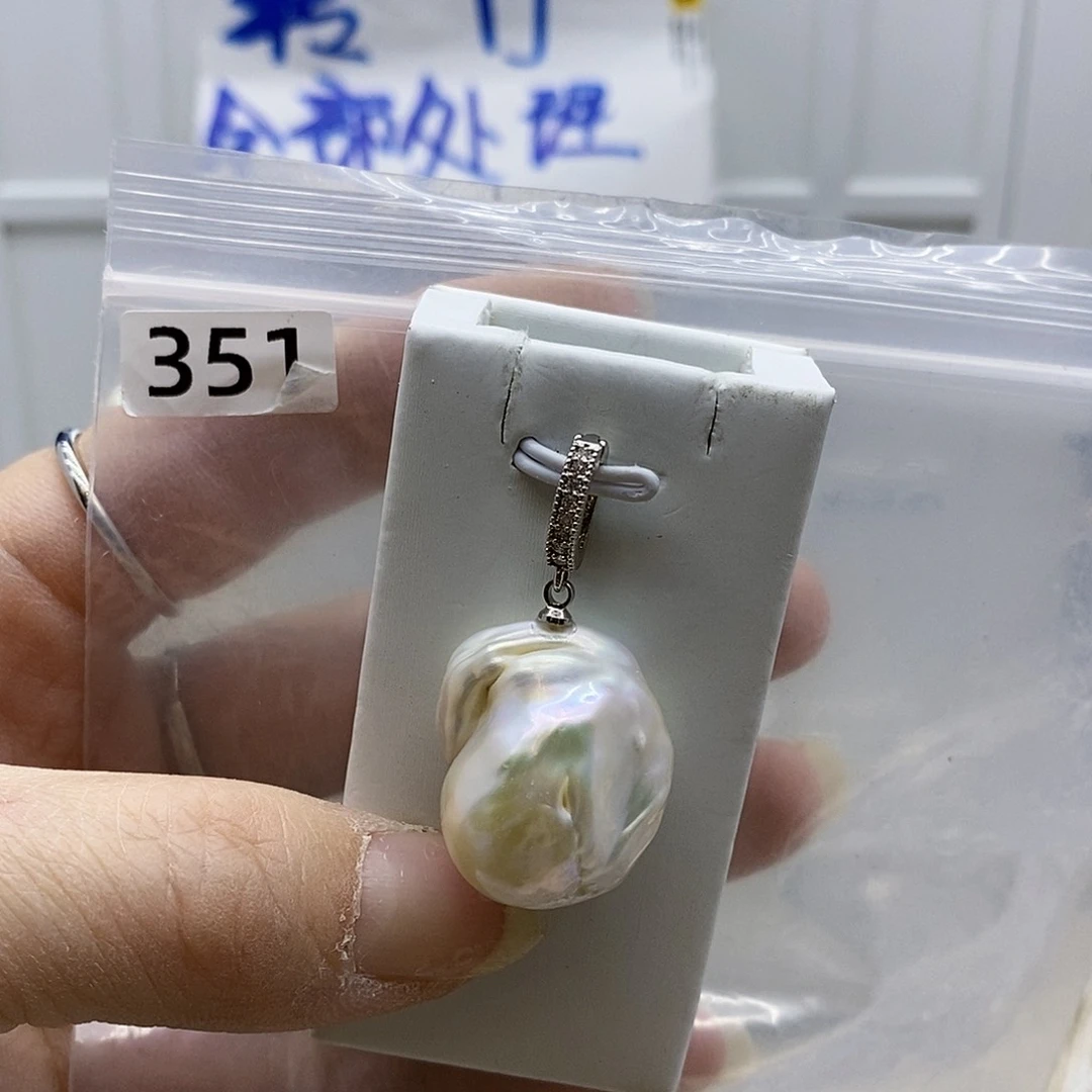 颈饰合金淡水珍珠