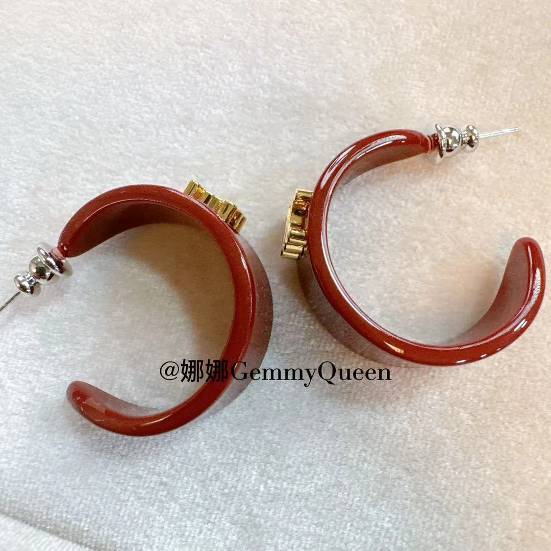 铜合金树脂耳饰 娜娜GemmyQueen耳环GQ09374
