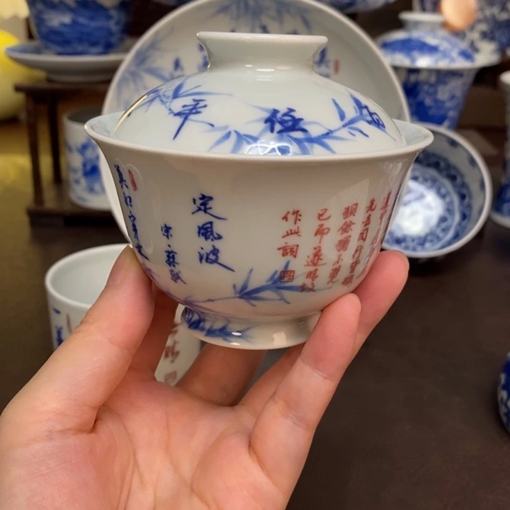 景德镇陶瓷手工手绘
