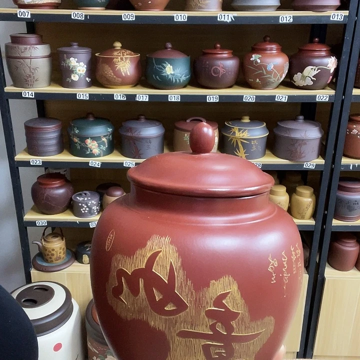 紫砂茶叶罐紫砂茶叶罐