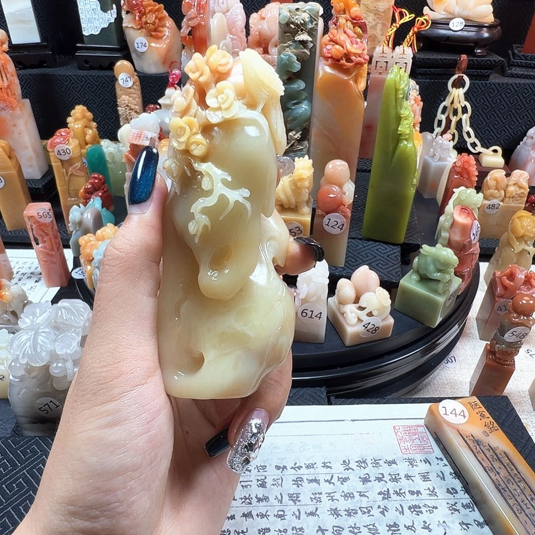 寿山石印石寿山石雕刻