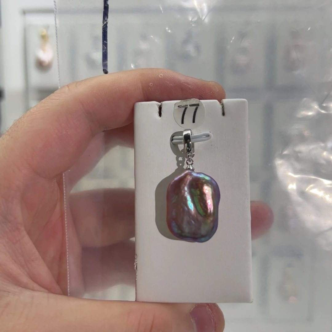 合金颈饰淡水珍珠