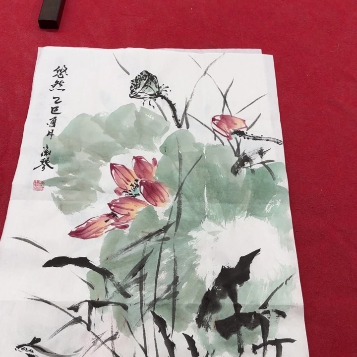 国画花鸟的翅膀和翅膀是