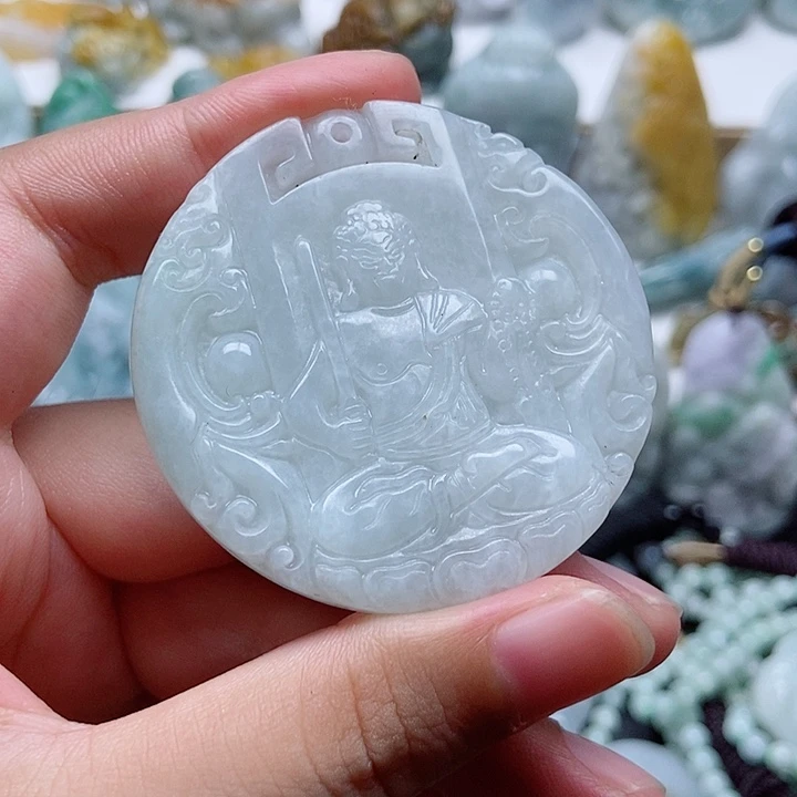 吊坠(不含链)未镶嵌翡翠1