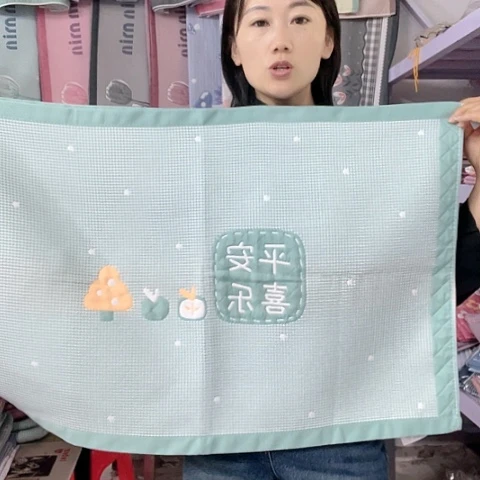 棉特价绿色平安喜乐纯棉