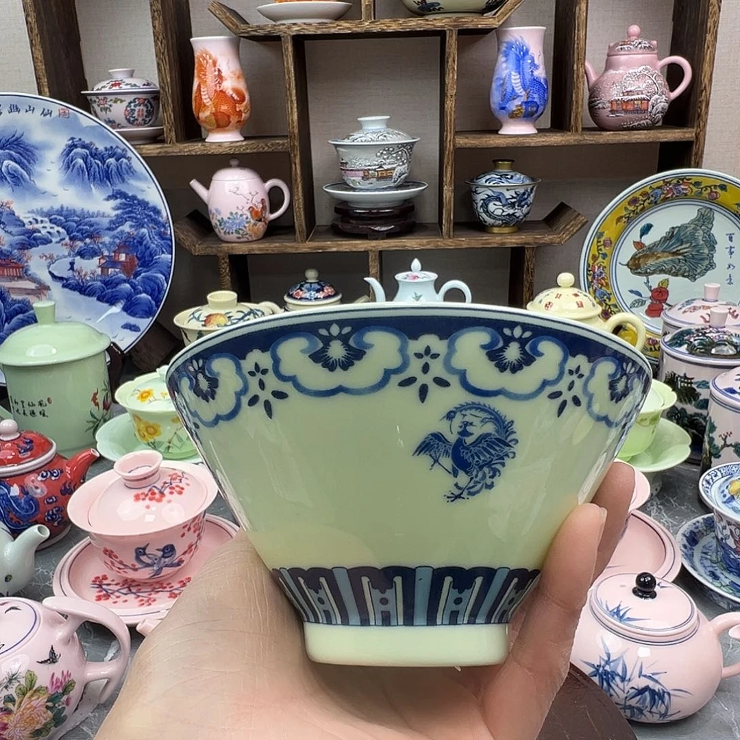 陶摆件景德镇陶瓷567老厂瓷50