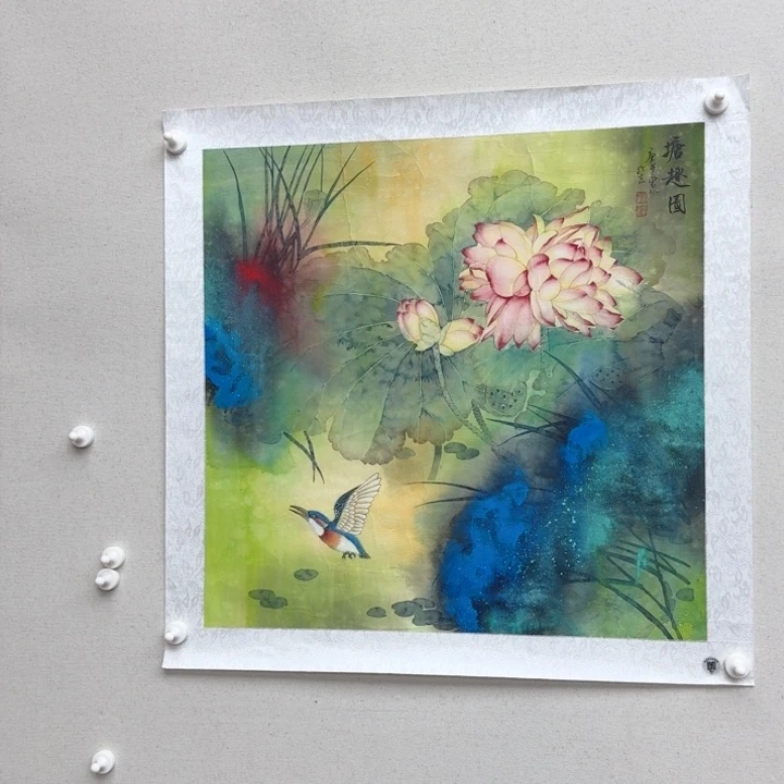 国画书画作品多次参加全国大展