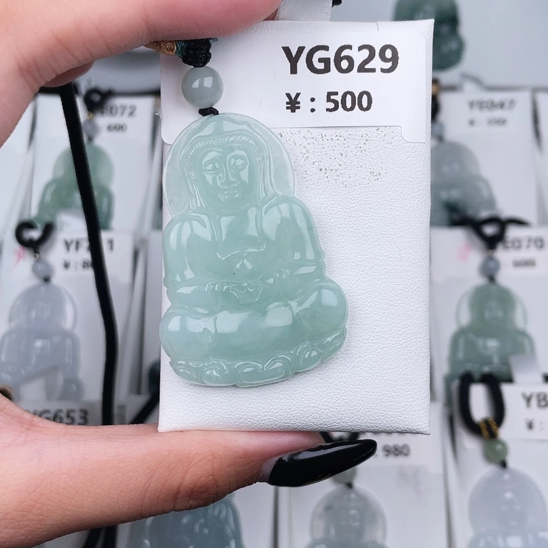 翡翠未镶嵌颈饰YG629