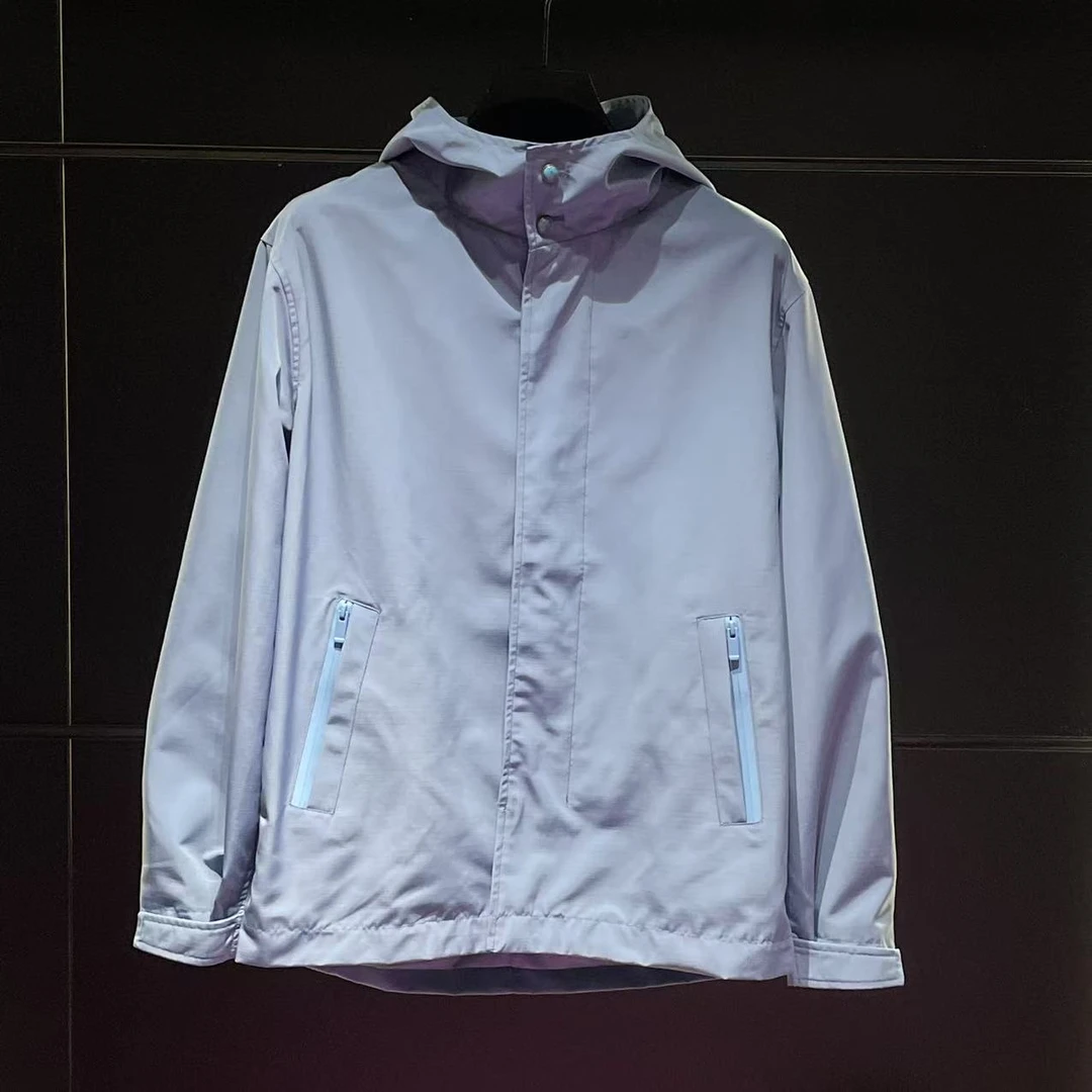 【TIME BOKAN】男士春季新款轻奢时尚潮流百搭休闲连帽外套77112