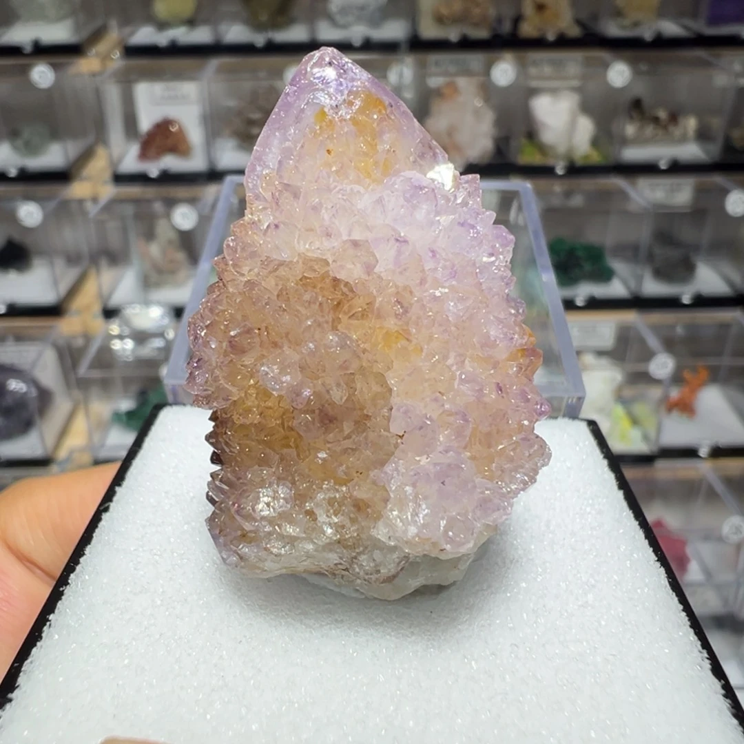 银S925镶嵌紫晶大型摆件（非配饰）