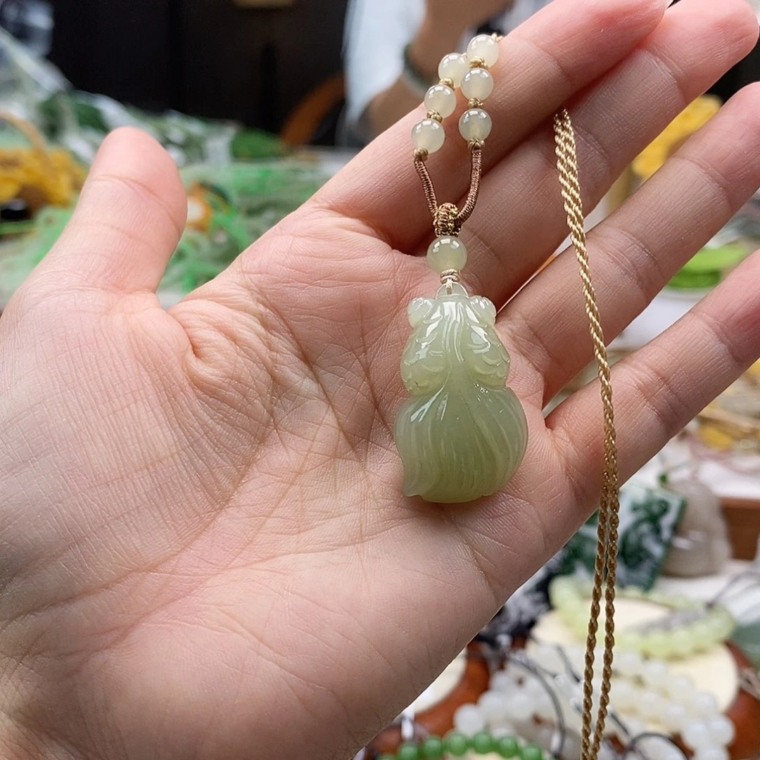 吊坠(不含链)未镶嵌和田玉