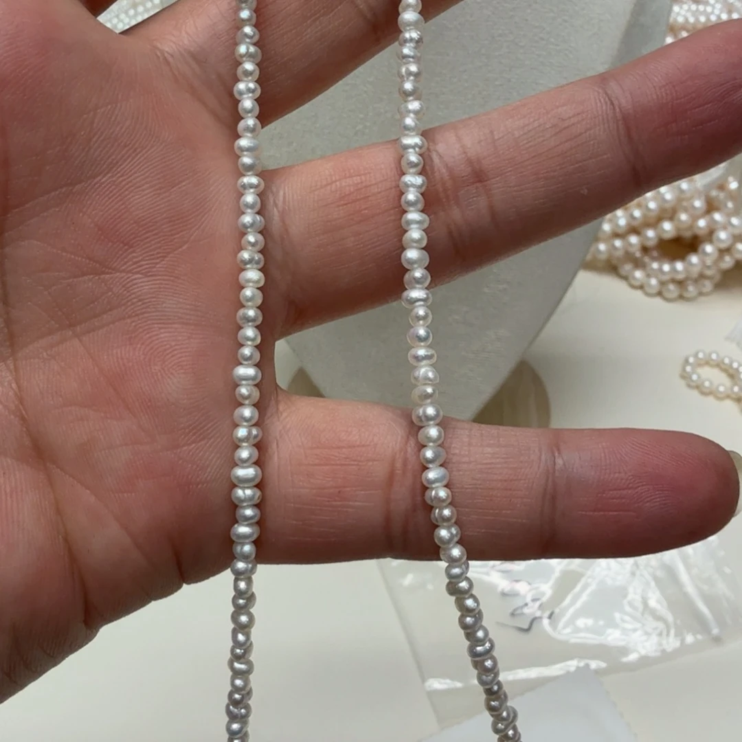 淡水珍珠合金颈饰10003