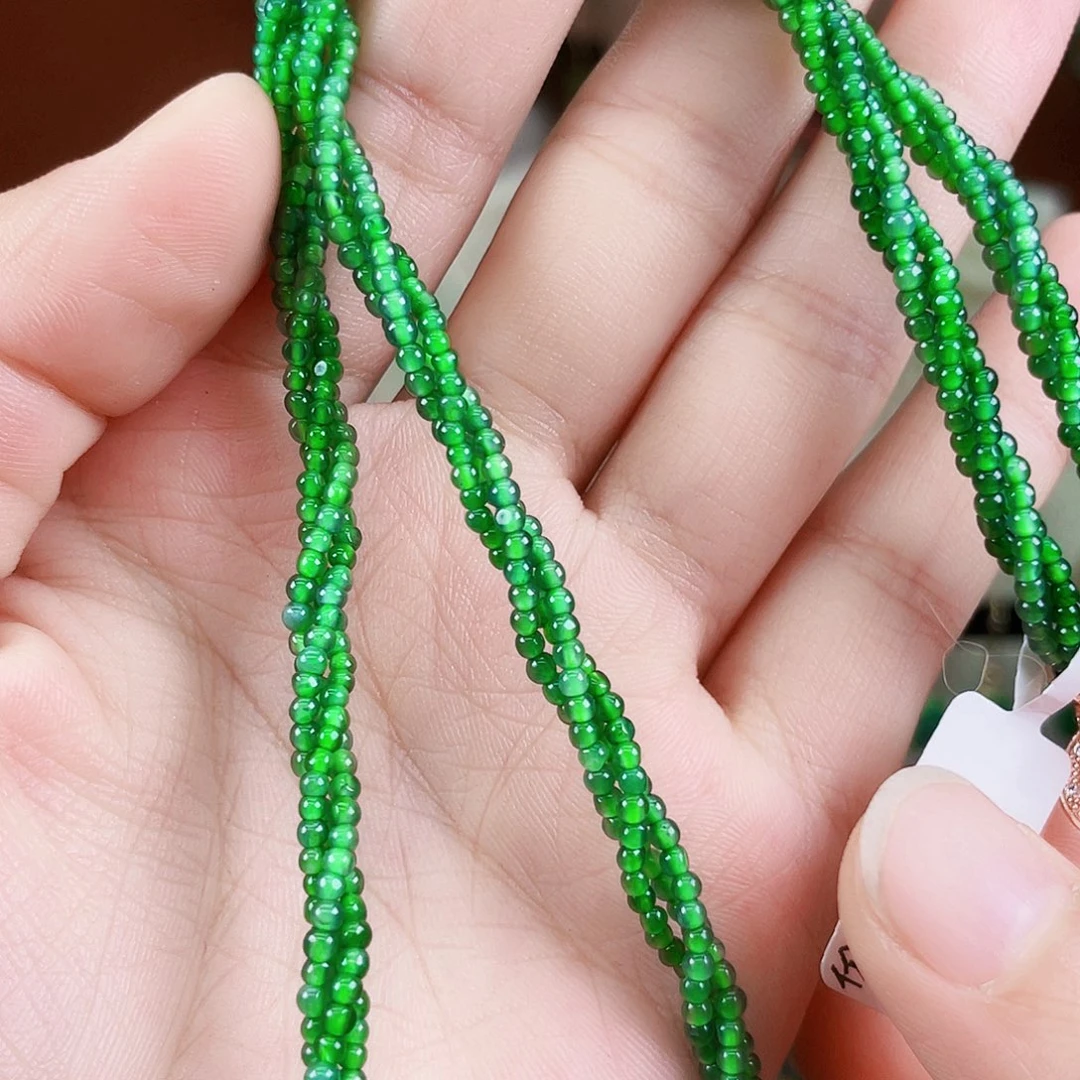 翡翠未镶嵌耳饰饰品