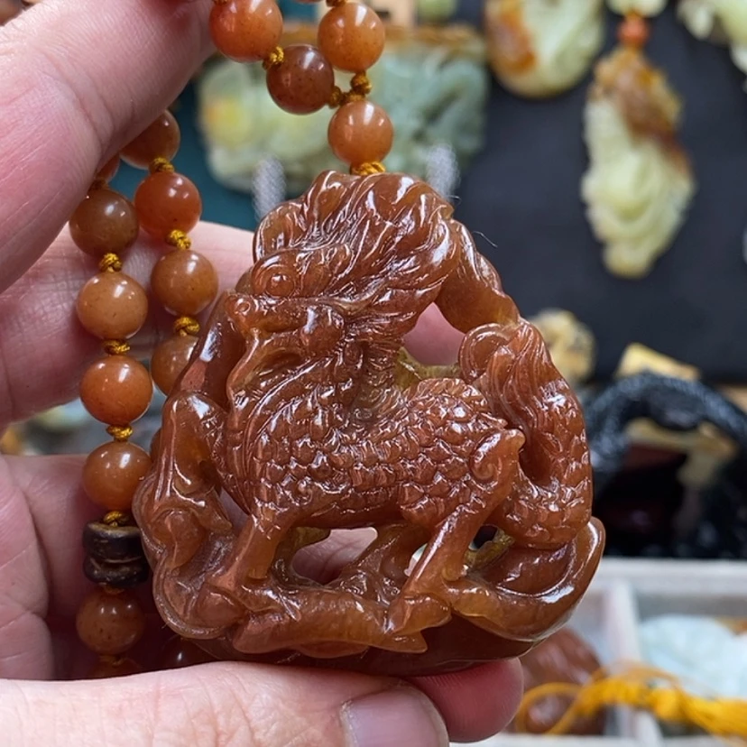 【闪购商品】蛇纹石玉吊坠未镶嵌
