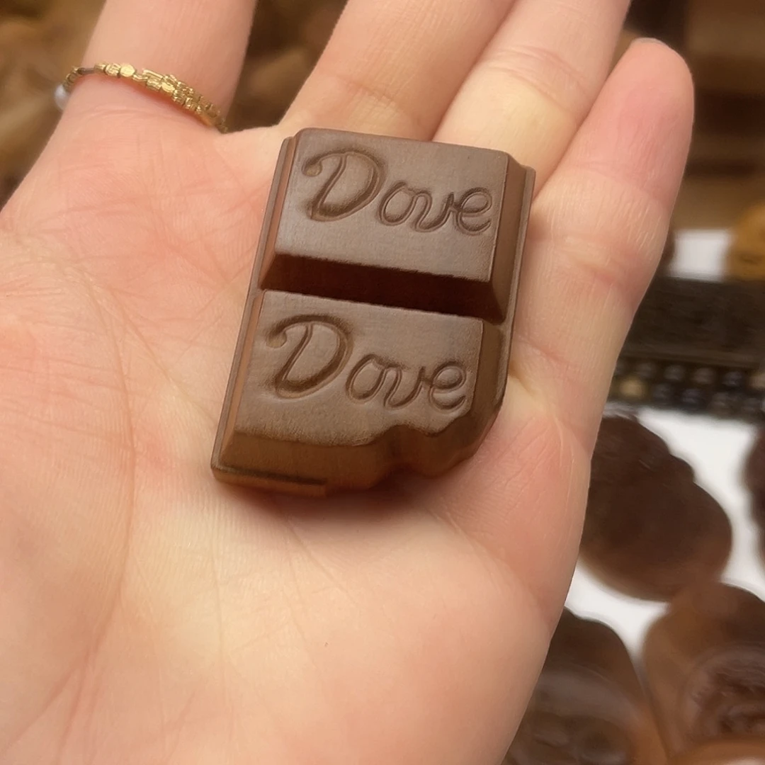 檀香木把件瑕疵德芙