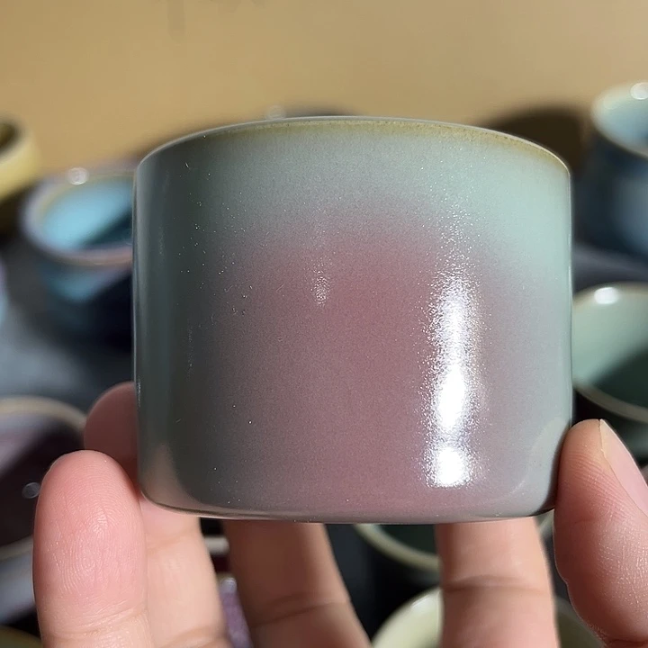 摆件钧窑杯子钧窑杯子