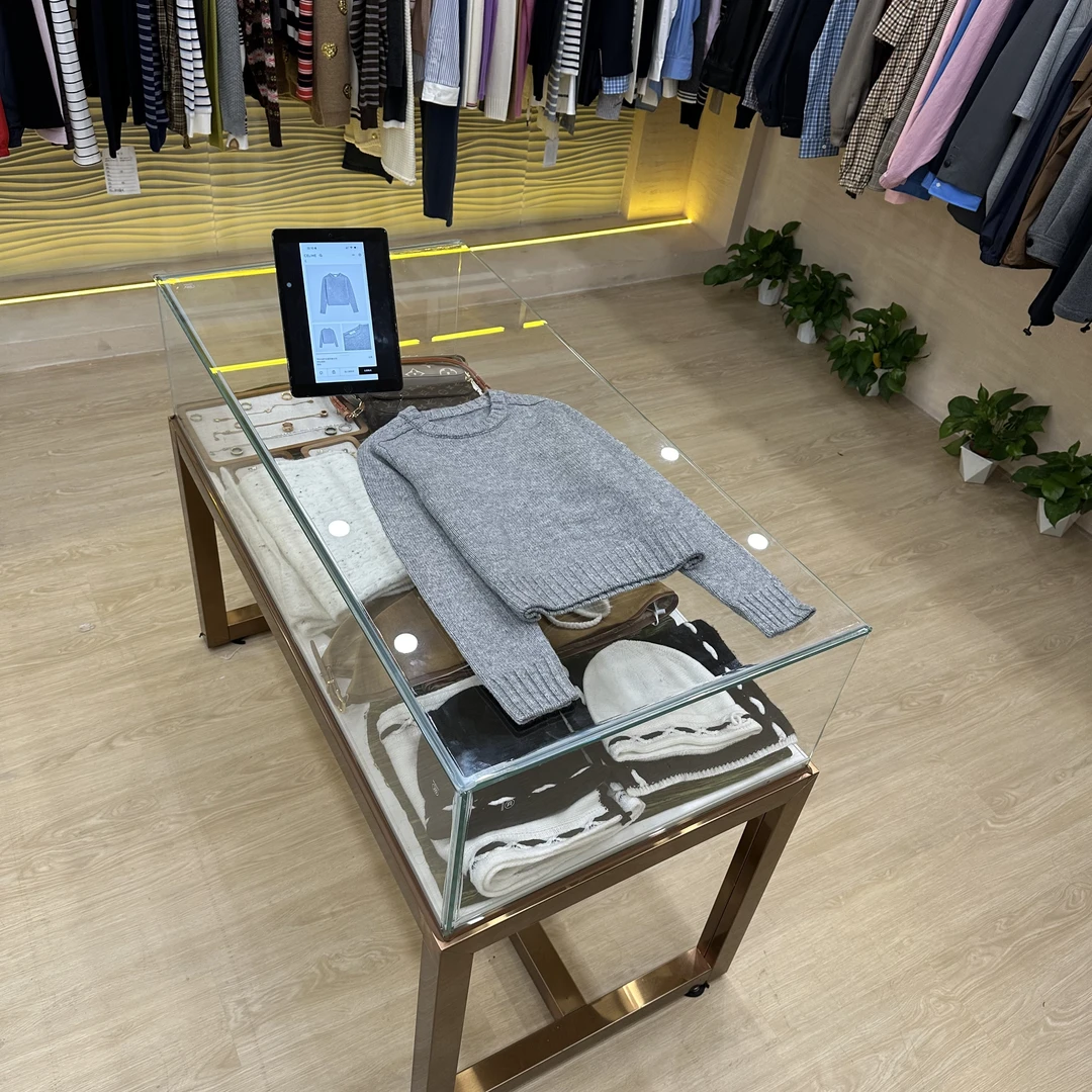 A488【凯旋门】高版本25n早秋新款长袖短款圆领毛针织衫厚款毛衣