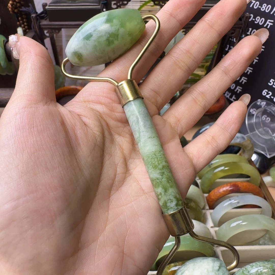 遥****蛇纹石玉未镶嵌手镯