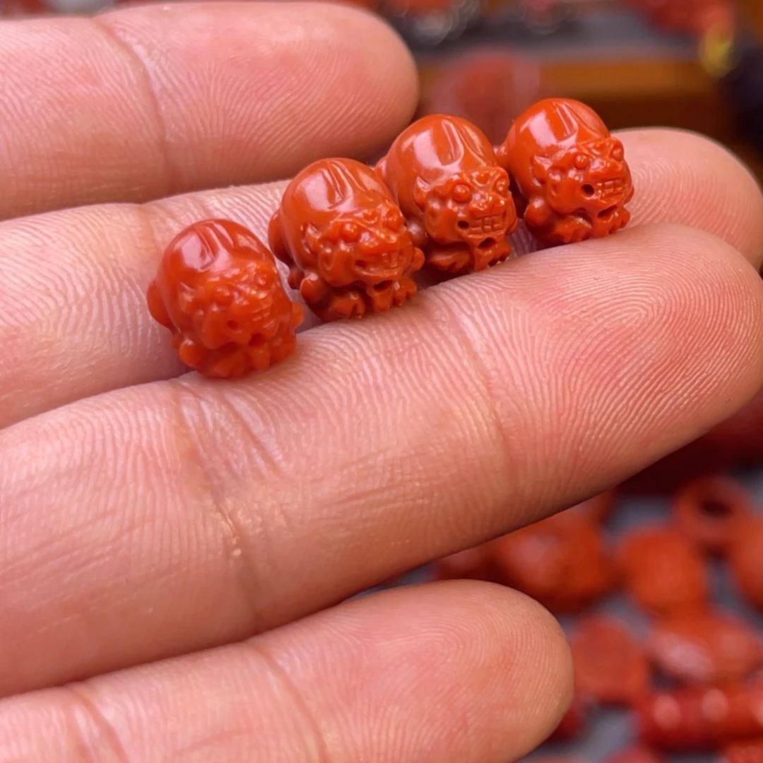 南红玛瑙瓦西精工貔貅卡9➕顶珠腰珠多样性发货其一未镶嵌