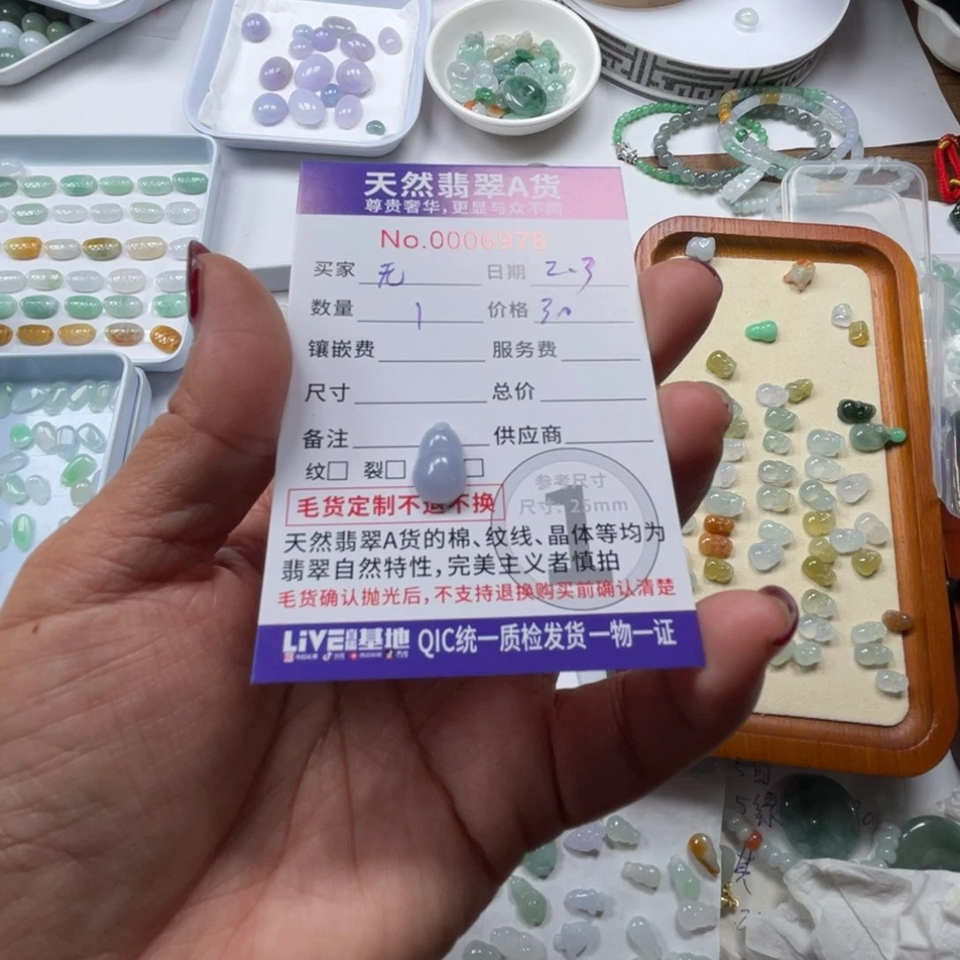 翡翠颈饰未镶嵌╰****姐