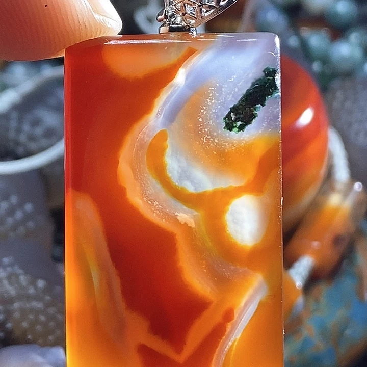 玛瑙/玉髓未镶嵌颈饰