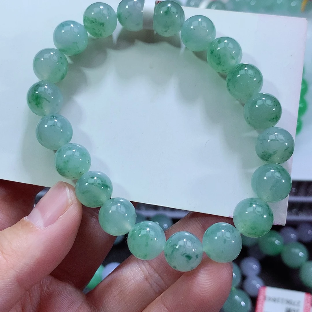 翡翠手链未镶嵌卡10