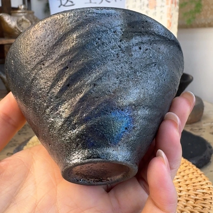 荥经黑砂炸福利斗笠杯2