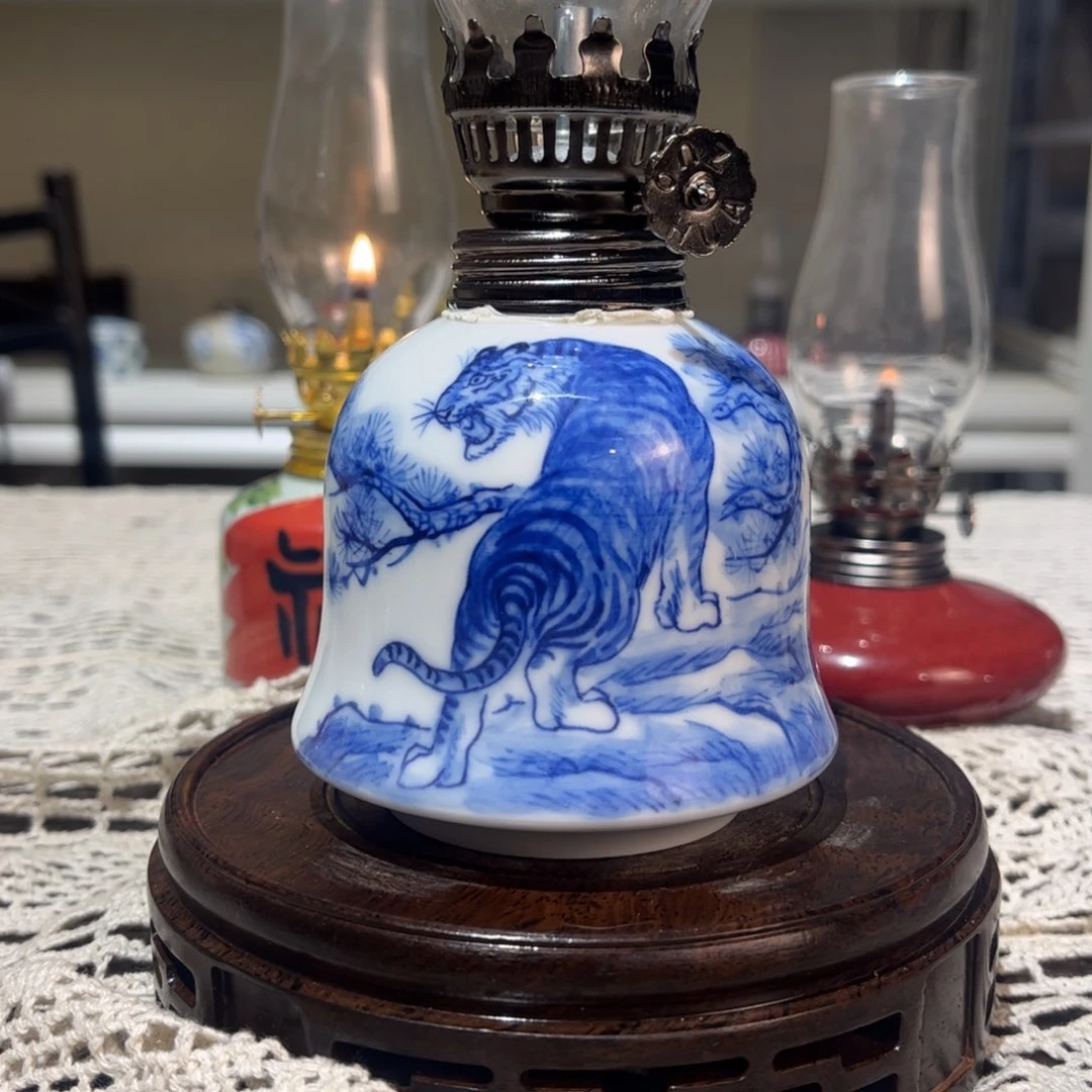 摆件景德镇陶瓷香薰灯