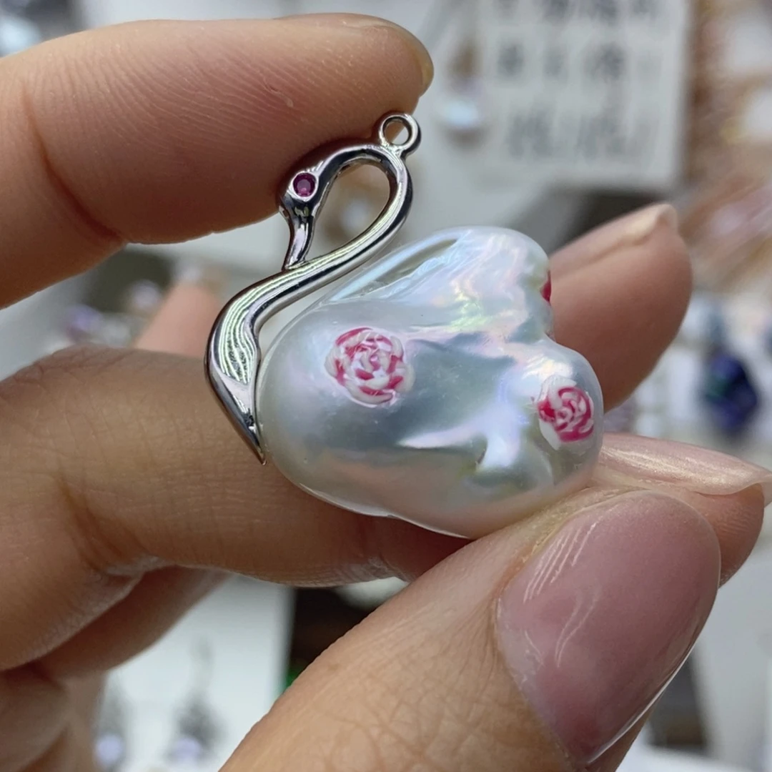 未镶嵌颈饰淡水珍珠