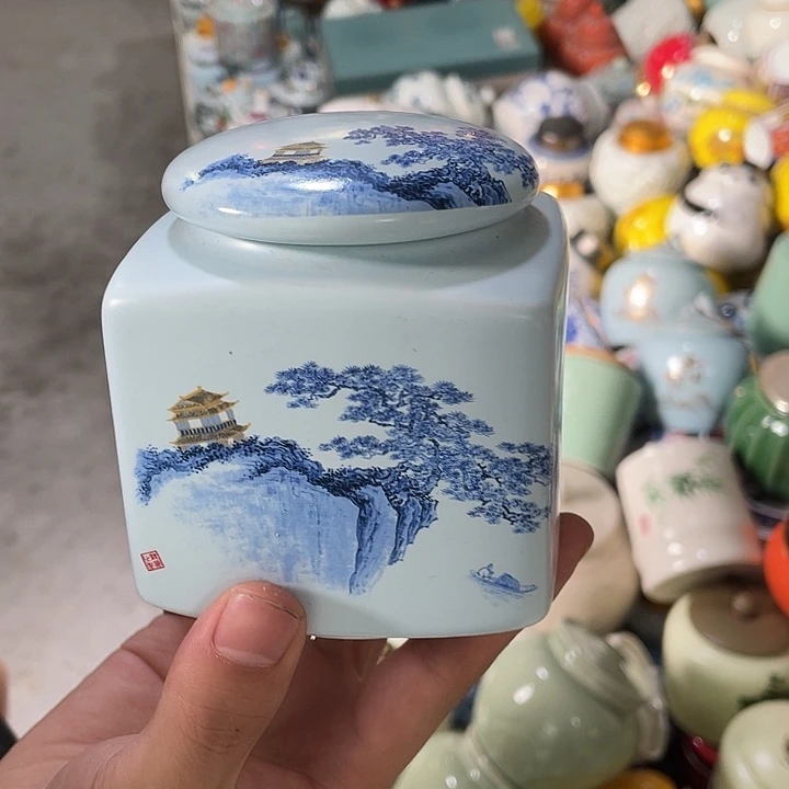陶瓷罐茶叶罐密封罐