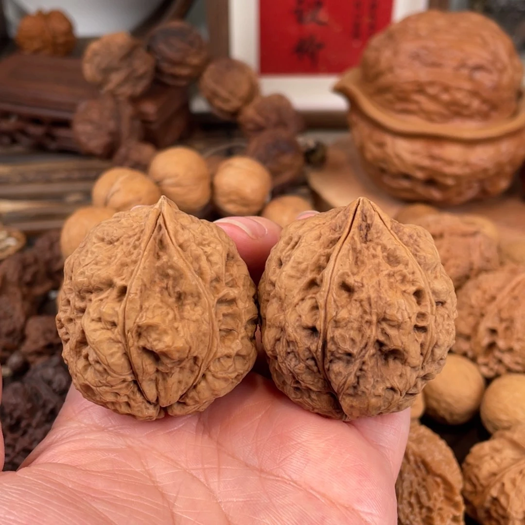 文玩核桃把件福利三棱40尺