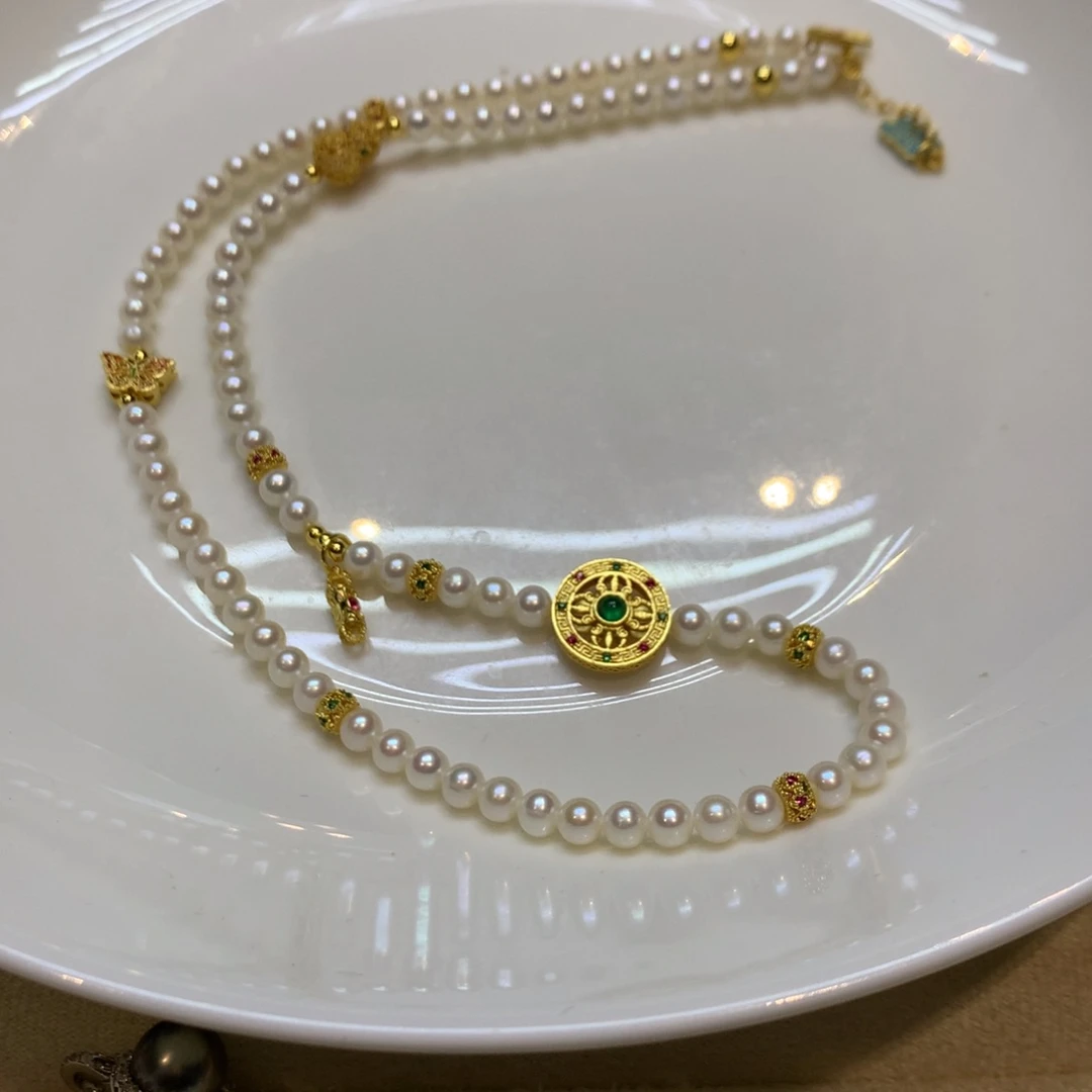 淡水珍珠未镶嵌颈饰