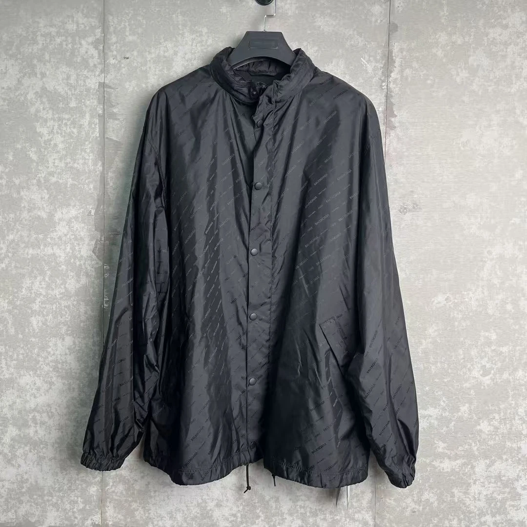 未使用 Balenciaga/巴黎世家 XS/巴黎世家满印弹幕外套/13448/JP