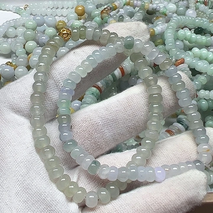 北***馨翡翠未镶嵌颈饰天然翡翠029