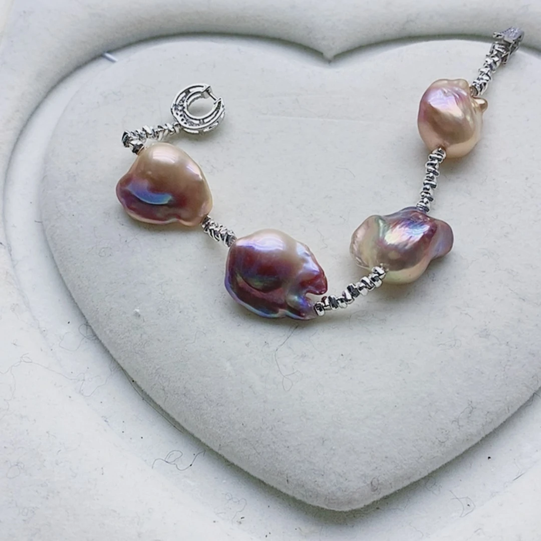 【闪购商品】淡水珍珠耳饰银S925镶嵌