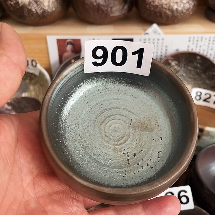 茶杯紫砂柴烧纯手工901