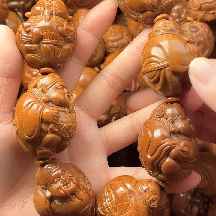 随***缘橄榄核吊坠橄榄核手持