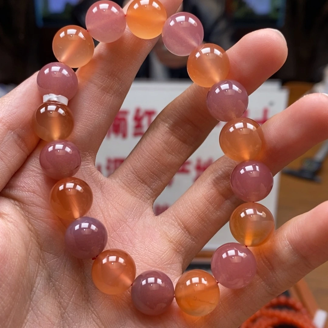 南红玛瑙串未镶嵌11➕多宝