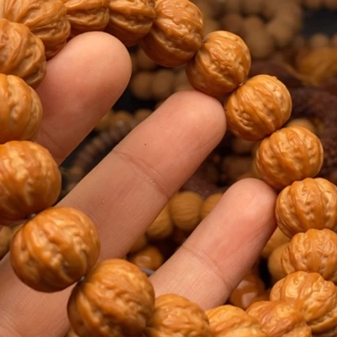 猴头核桃吊坠你要好好