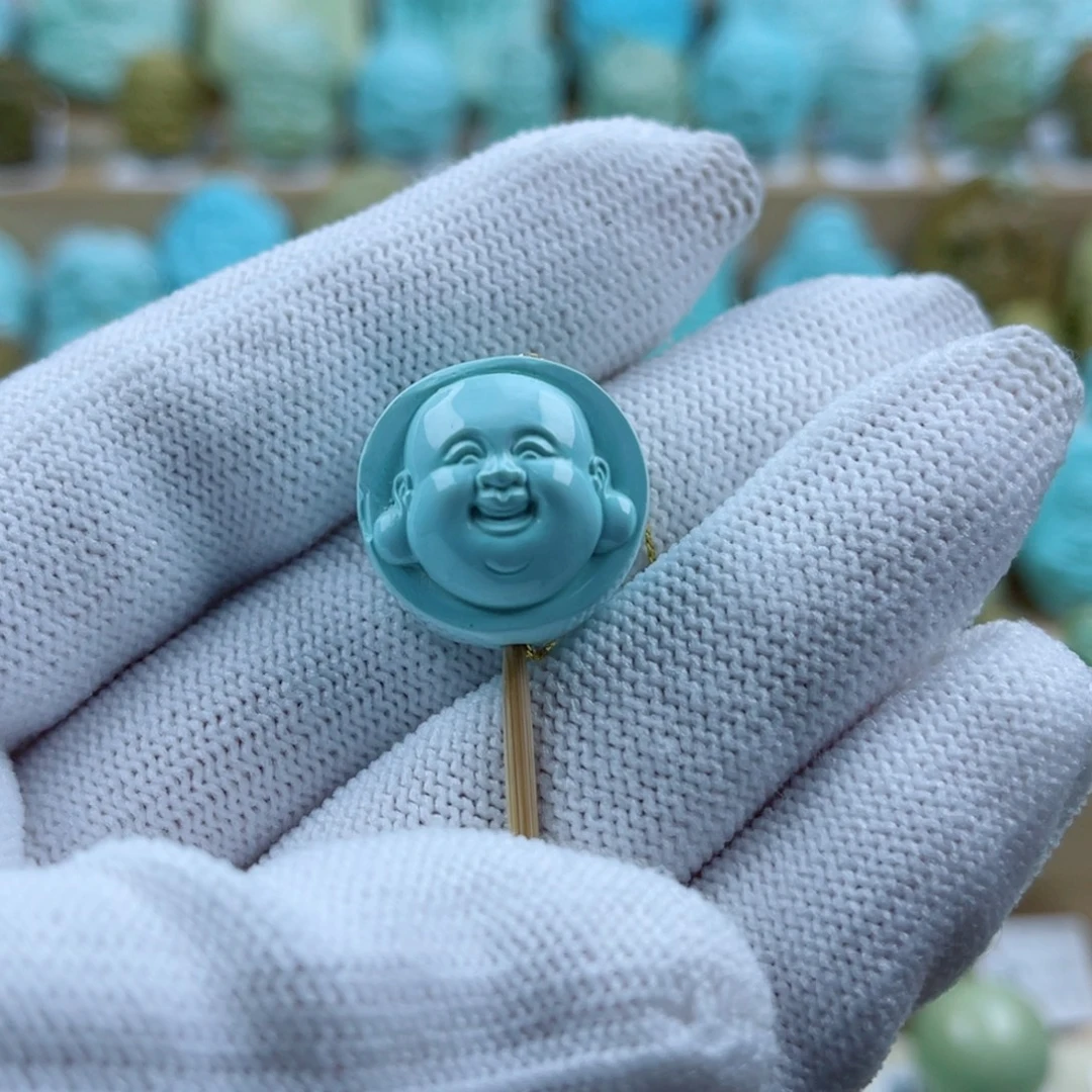 绿松石未镶嵌珠宝奇石