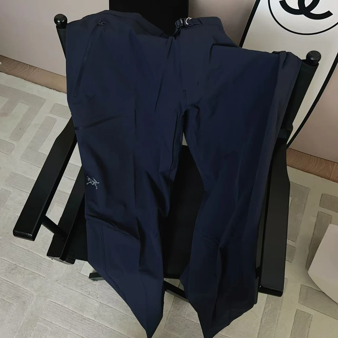 95新 ARC'TERYX/始祖鸟 麦殿/长款登山裤L码蓝色/250124HWX3H06